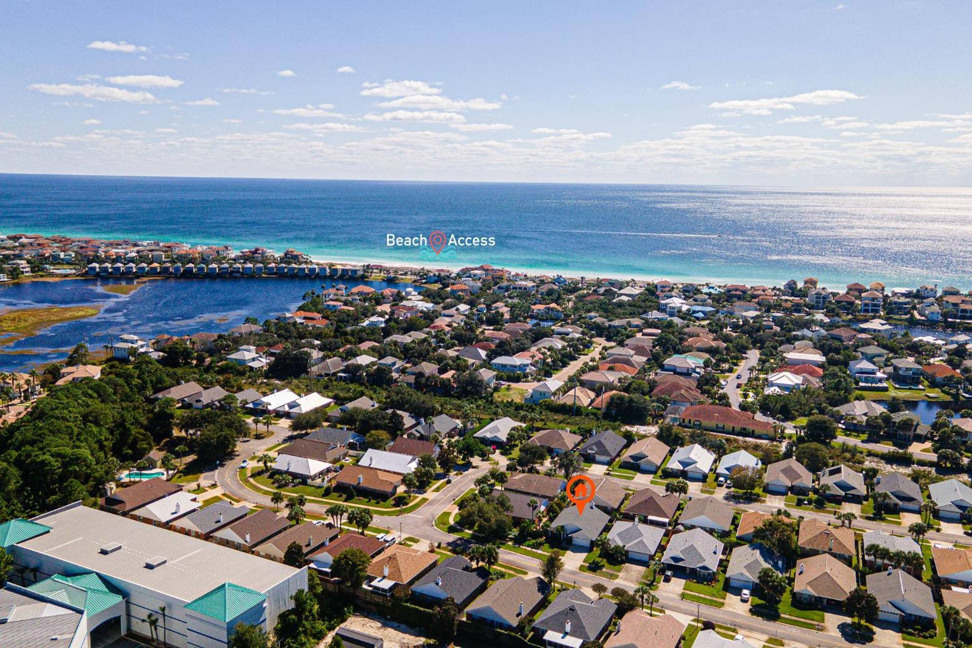 Windstarr Destin- Golf Cart Included, One Level, Close To Beach, Pet Friendly Kültér fotó